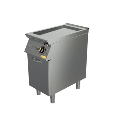 Električni roštilj, ravna krom ploča, zatvoreni ormarić, OPTIMA