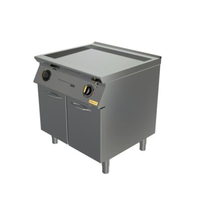 Električni roštilj, ravna krom ploča, zatvoreni ormarić, OPTIMA