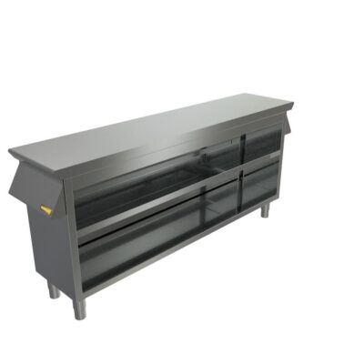 Završni stol za termički blok sa središnjom policom