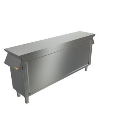 Završni stol za termički blok sa središnjom policom