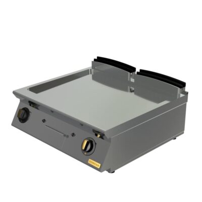 Plinski roštilj, ravna krom ploča, top, LUX