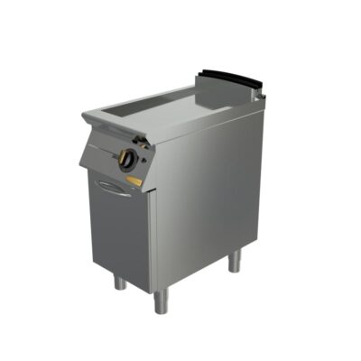 Plinski roštilj, ravna krom ploča, zatvoreni ormarić, OPTIMA