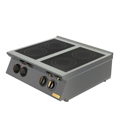 Štednjak sa staklokeramičkom pločom, top, 4 grijače zone